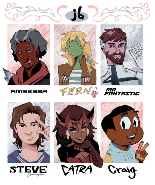 Six Fanarts Six Fanarts